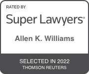 Rated by Super Lawyers Allen K. Williams, Selected in 2022 by Thomson Reuters